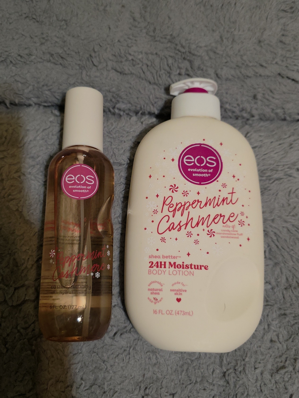 Bundle eos Peppermint Cashmere Body Lotion & Body Mist